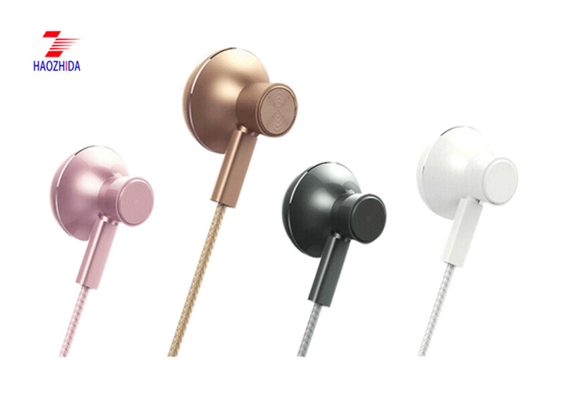 Chinese supplier universal mobile phone wired earphone with mic handsfree Impedance:32Ω±20％ Sensitivty:108±3dB