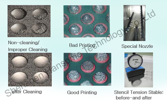 SUS304 Stainless Steel SMT Stencil Cleaning Machine Alcohol Solvent Aqueous