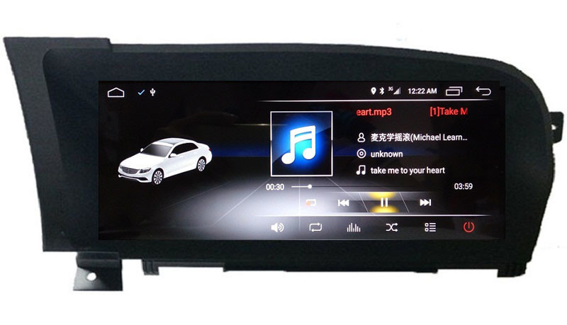 Ouchuangbo car video stereo android 7.1 Benz S Class W221 S280 S320 S400 S600 S63 2006-2013 support BT USB SWC wifi