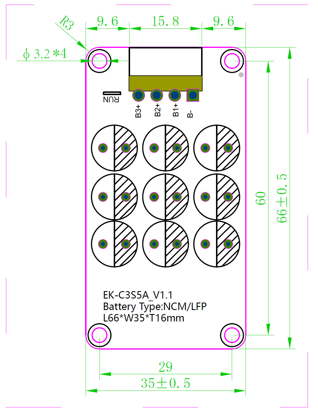 3S 4S 5S 6S 7S 8S 14S 16S 21S 5A Active Balancer Li-ion Lifepo4 LTO Battery Equalizer Energy Transfer