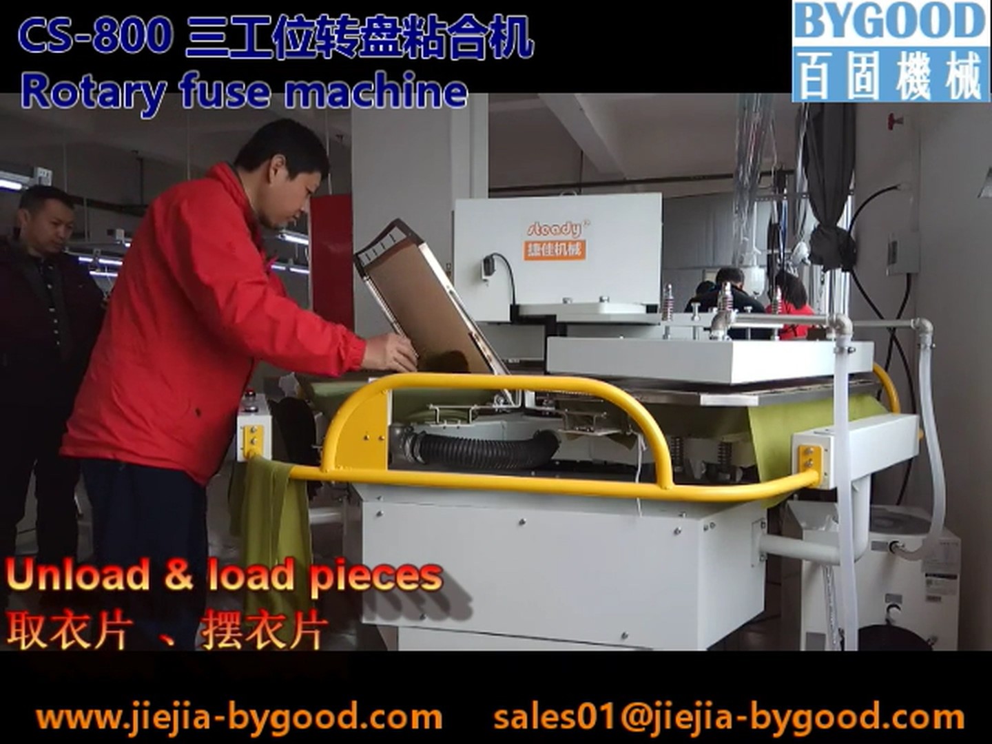 Rotary Shirt Pressing Machine