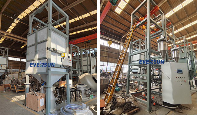 Closed Dust-Free And Efficient Automatic Unpacking Transportation System