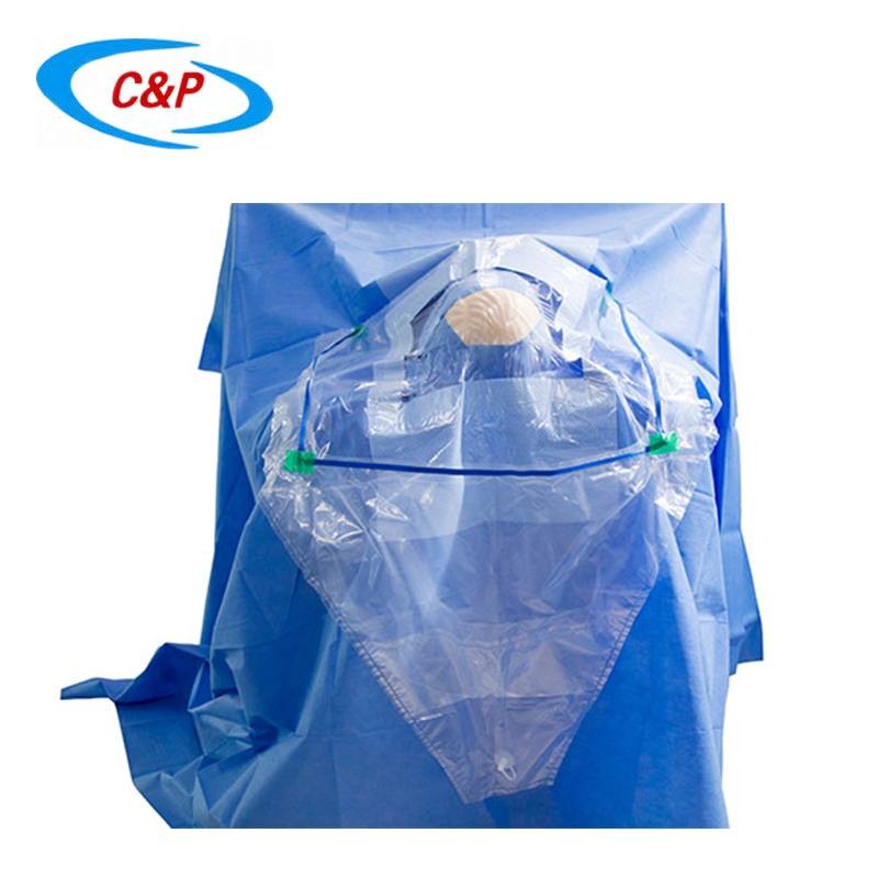 Disposable Surgical Craniotomy Drape Fenestrated Towel In Brain Neurosurgery