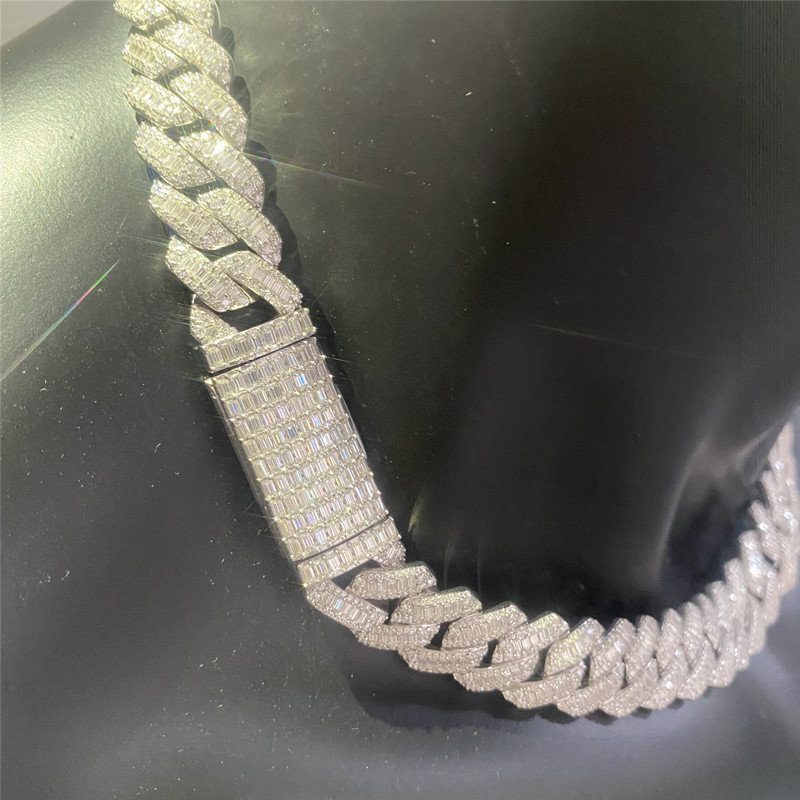 925 Sterling Silver Miami Cuban Link Chain