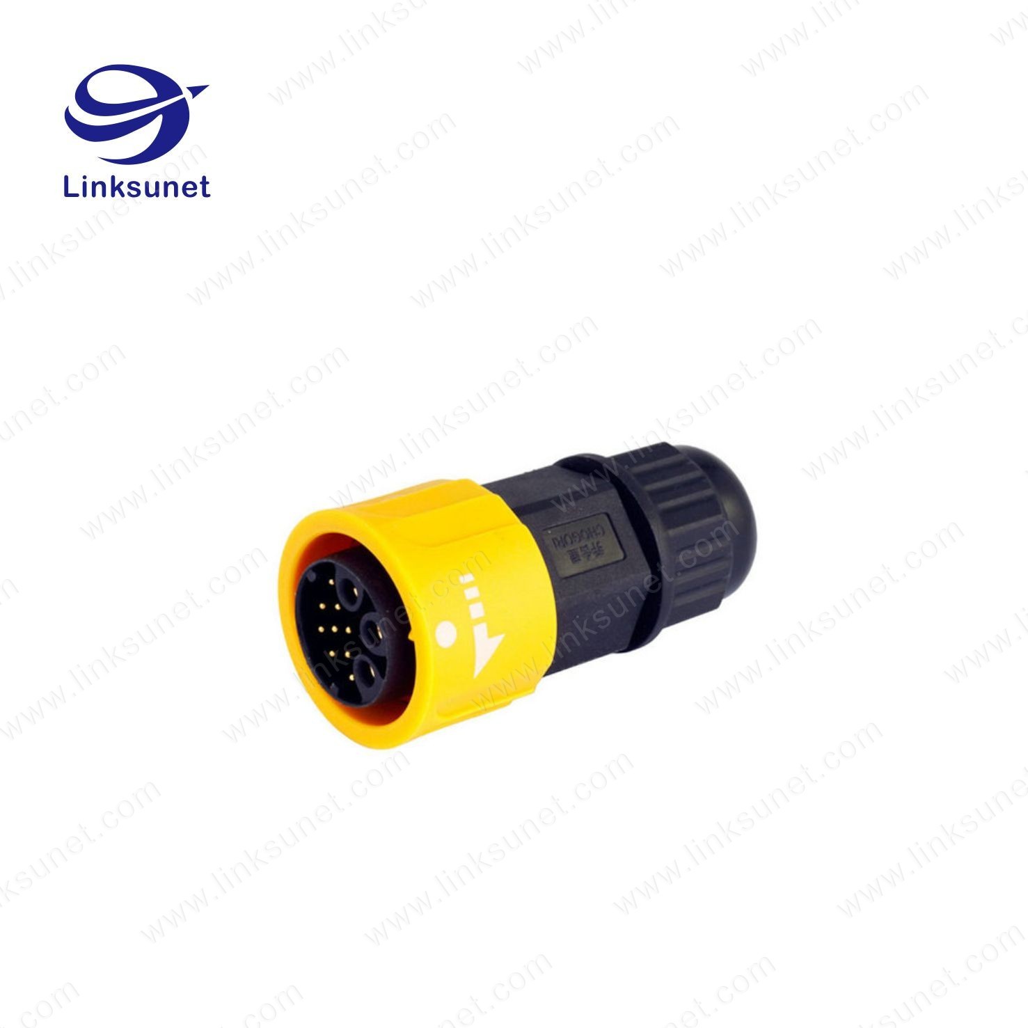 Circular Connector Cable Assembly 8P Connector ADD XHP - 12 UL1061 PVC LED Wiring Harness