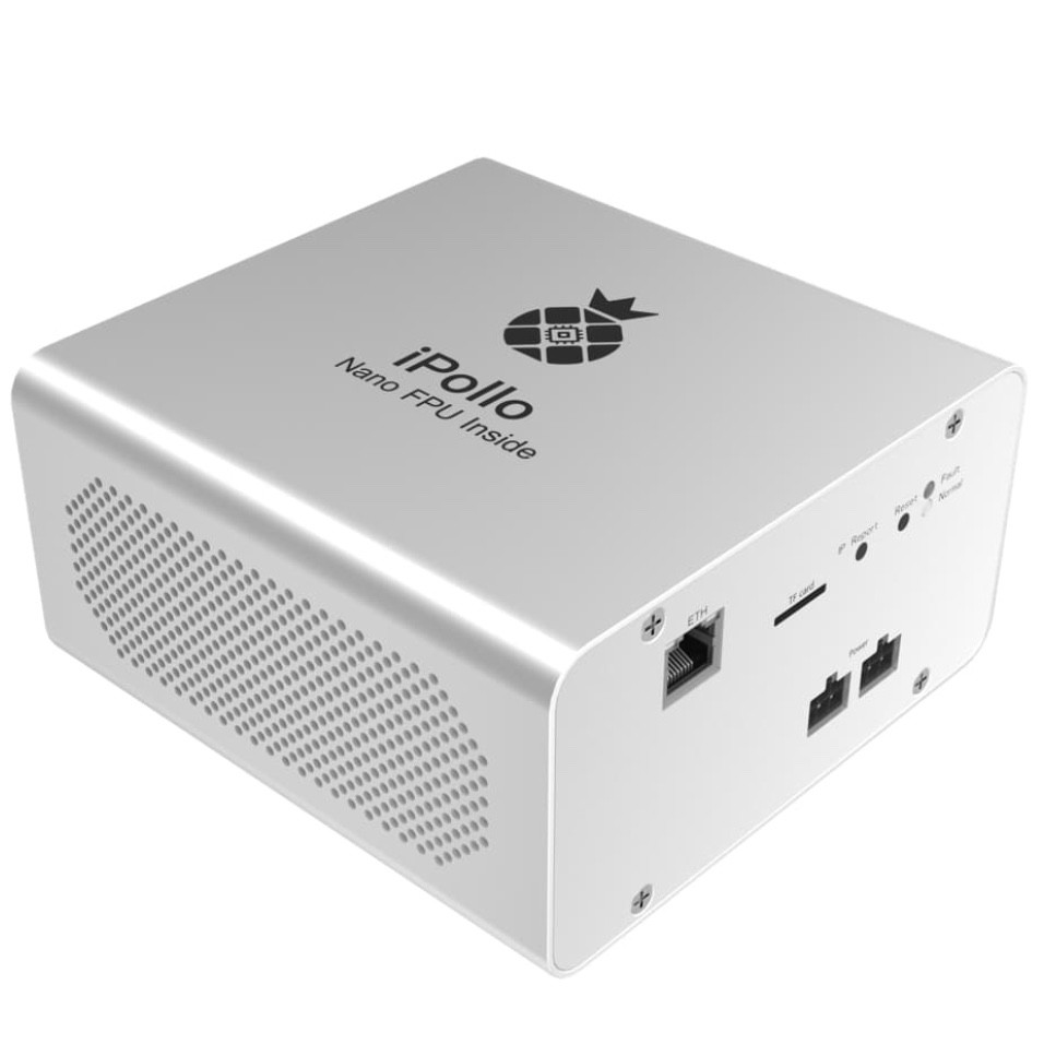 IPOLLO V1 Mini 300mh/S Eth Ethereum Miner Machine 190W Power Consumption