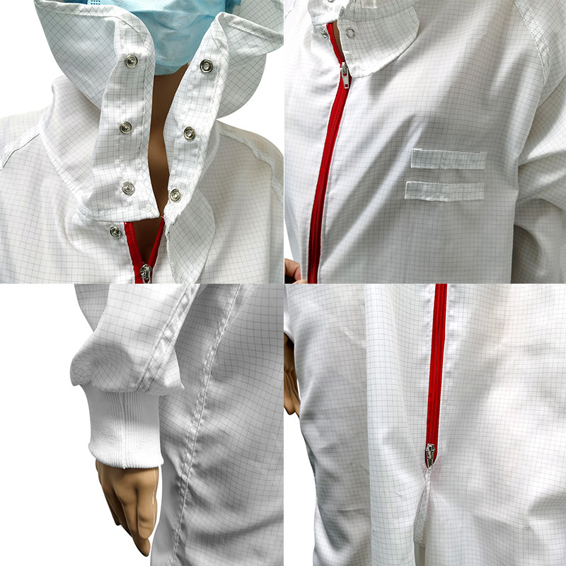 Washable ESD Safe Cleanroom Wear For Mobile Users In Controlled Environments