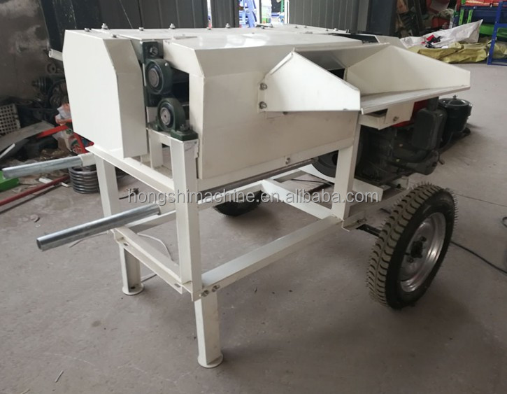 Kenaf Hemp Fiber Decorticating Machine , 1200r/min Sisal Fiber Extracting Machine