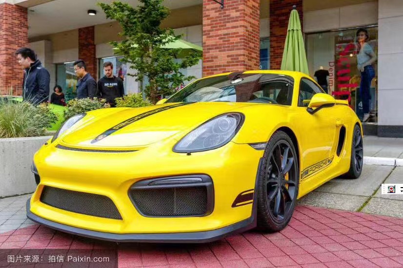 PU Plastic Products for Porsche Boxster 981 Body Kit Boxster 981 Upgraded GT4 Front and Rear Bumper Spoilers