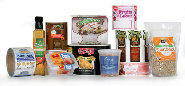 PVC Adhesive Fresh Food Label Printing For Milk Bottle Label Sticker