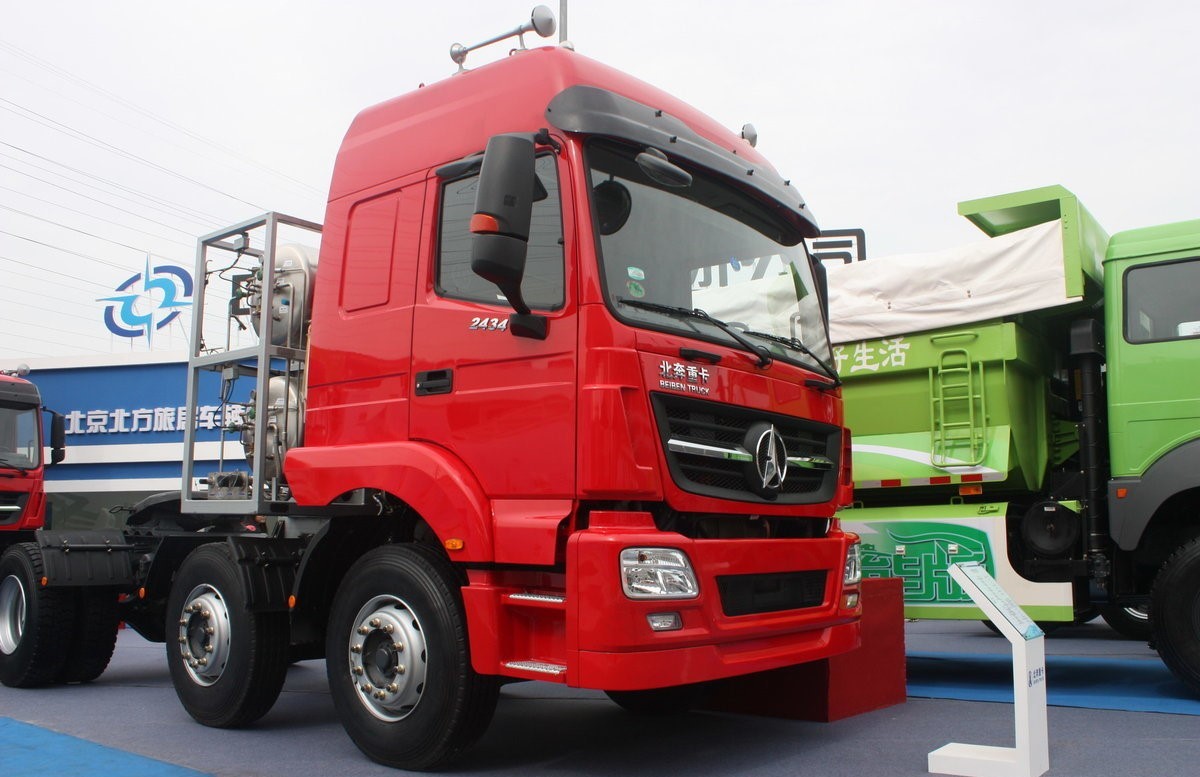 Budget Friendly Beiben 4x2 Tractor Unit Truck Reliable And Robust For Logistics And Distribution