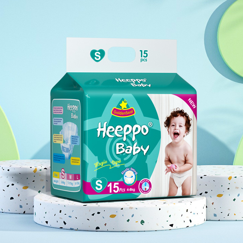 Custom Organic Pull Up Diapers Nonwoven Super Absorbent Baby Disposable Nappies