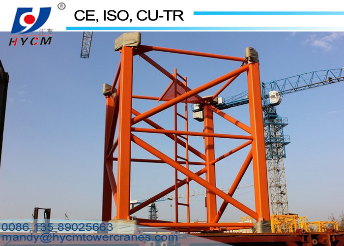 60m Jib Tower Crane Manufacture HYCM-CRANE QTZ6010 Type 8ton Tower Crane
