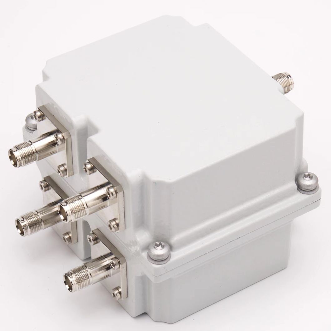 1710-2170MHz 2300-2690MHz 5-Way Multiplexer RF Quad-Band Combiner 4X1 Hybrid Combiner