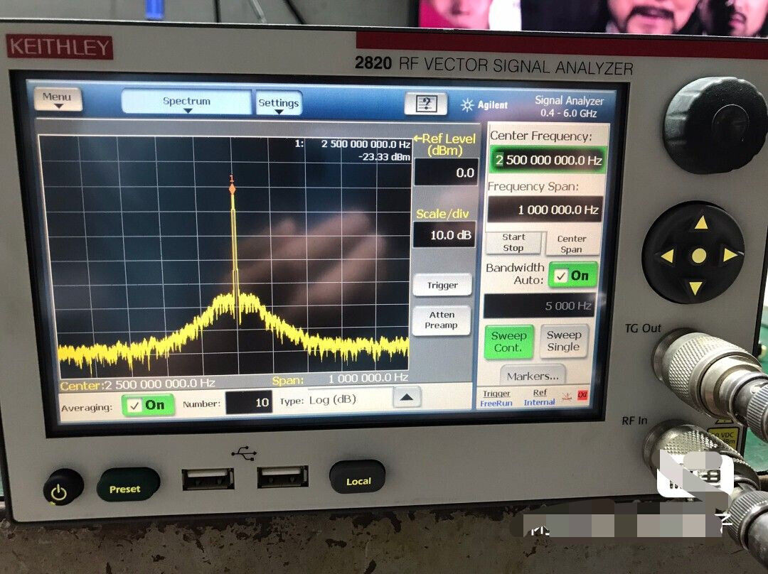 FCC Keithley 2820 RF Vector Signal Analyzer , Flexible WCDMA Mobile Phone Testers