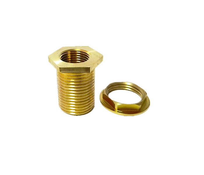 1/2" NPT Internal Thread Lead Free Brass Pipe Fittings Wear Resisting