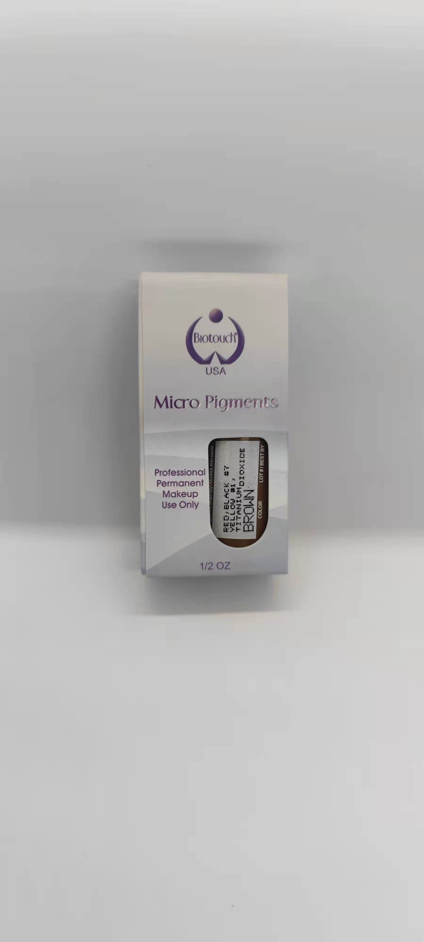 Biotouch Micro Pigment Brownie Pigment Color Permanent Makeup Microblading Supplies Eyebrow Shading MicrGel polishgmentation