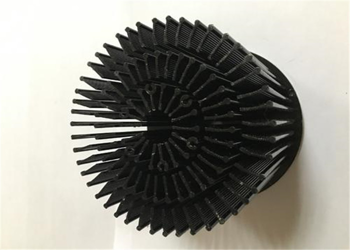 High Precision Aluminium Die Castings LED Housing Heat Sink Black Anodizing