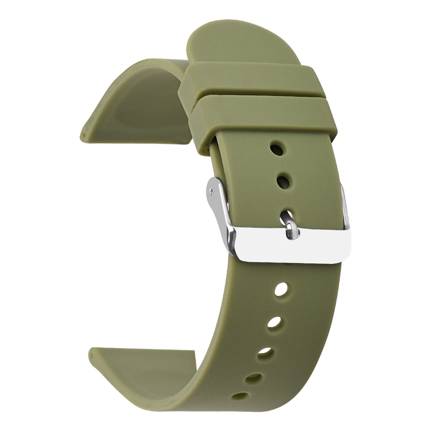 OEM TPU Watch Band , Waterproof Watch Straps 18 20 22 24MM