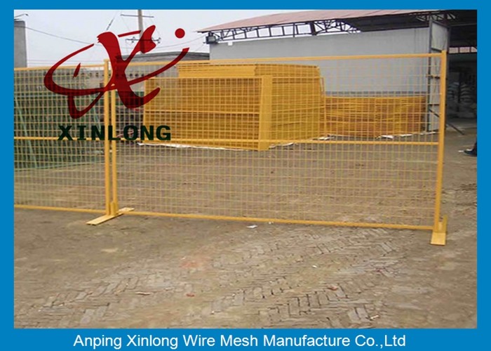 Customized Temporary Metal Fencing For Construction Site and Temporary Area