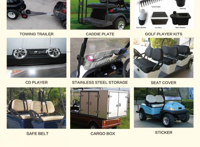 Aluminium 4 Seats ADC 48V 3.7KW Electric Patrol Car / Electric Cruise Vehicle 6