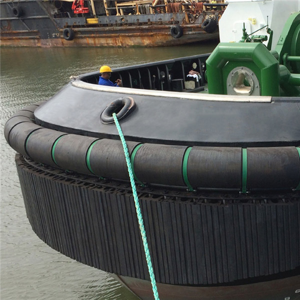 Dia 300mm 400mm 500mm CCS Certificate Jetty Dock Tug Boat Rubber Fender