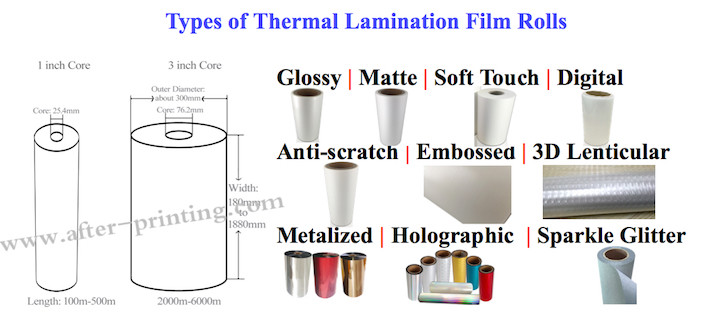 18micron Matte Lamination Film Double Sides Corona Treatment Heat BOPP