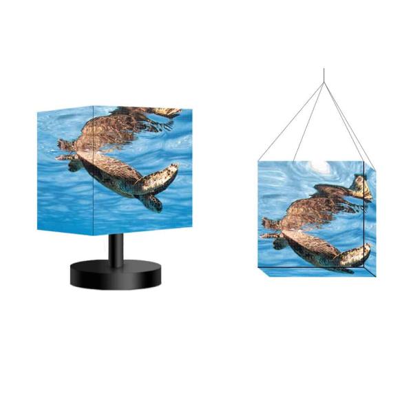 New Design Full Color High Resolution P2.5 P3 P3.91 P4 Advertising Cube Led Display