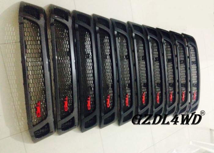 OEM TRD Style Front Grill Mesh For Toyota Hilux Revo SR5 M70 M80 2016