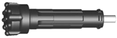 CIR Series Low Air Pressure Down The Hole Hammer Button Drill Bit  for Pneumatic DTH Drilling Rig