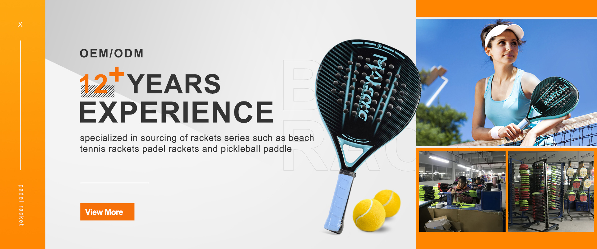 Round Shape Padel Tennis Racket 50% Carbon 38mm Custom Sports Accessories