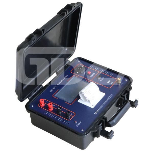ZXR-5A Portable Yellow AC1.5kV 50Hz DC 5A Transformer Winding Resistance Tester Fast Test