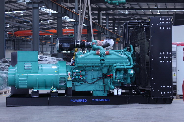 1500 KVA 1MW 10kva 3 Phase Electric Generating Set With Cummins KTA50-GS8 50HZ