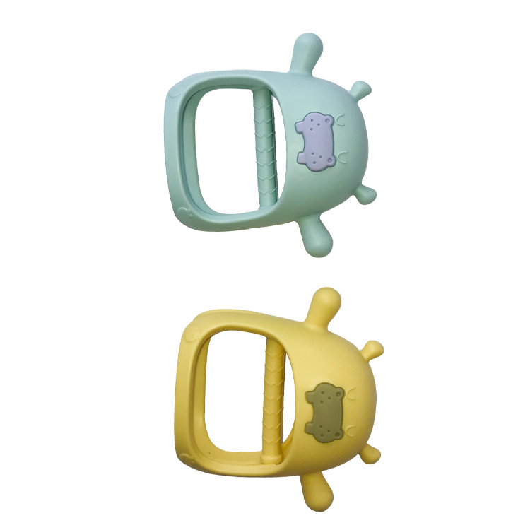 Silicone Baby Teether Customized Hippo Never Drop Diy Handmade Bpa Free