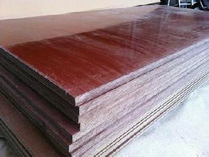 Brown Smooth Surface Phenolic Cotton Sheet For Switch Heat - Resistant