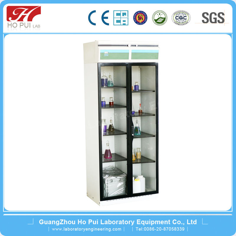 Floor Standing Locking Medicine Cabinet , Customized Biology Lab Furniture
