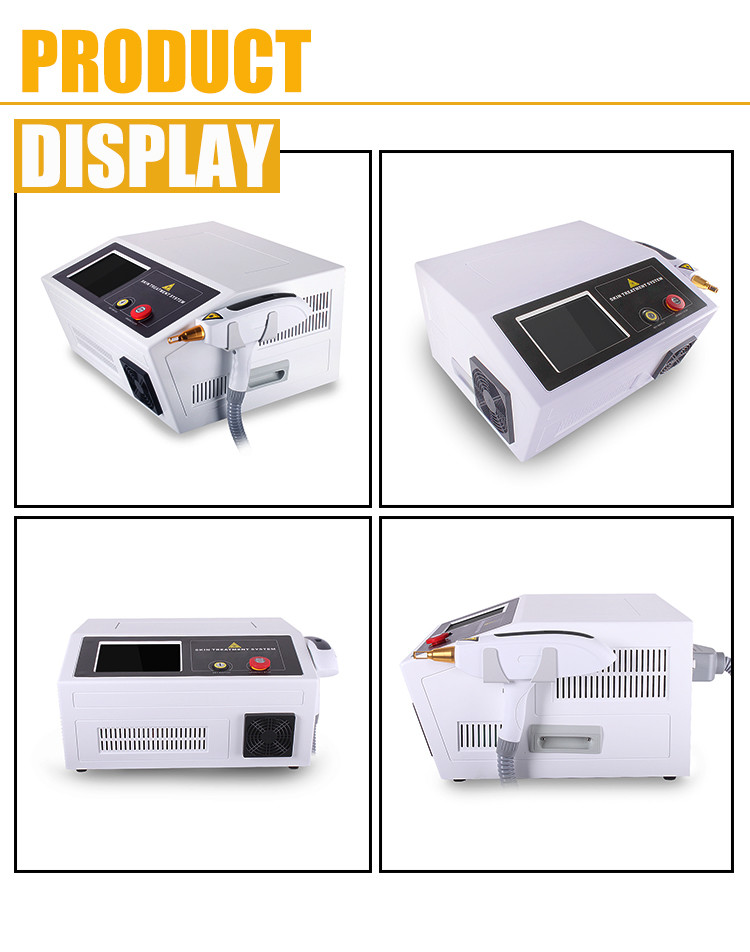 600W ND Yag Laser Tattoo laser hair Removal Machine With Touch Screen