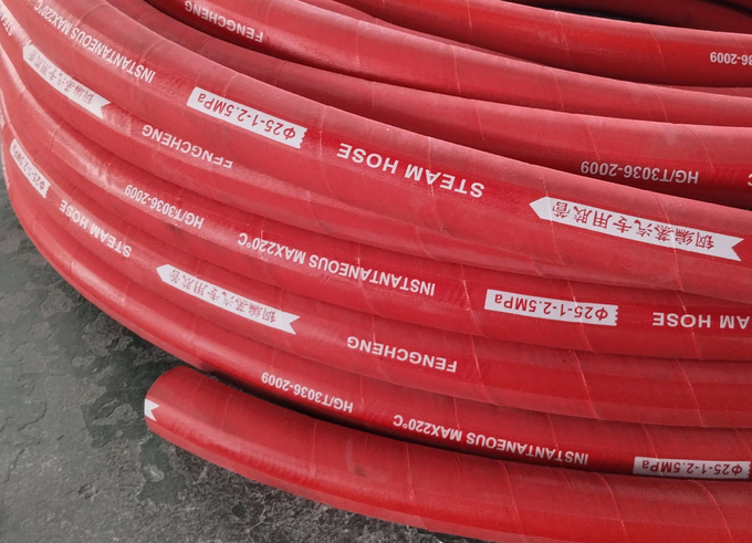 EPDM Synthetic Rubber Steam Pressure Hose Insulated Hot Water Hoses