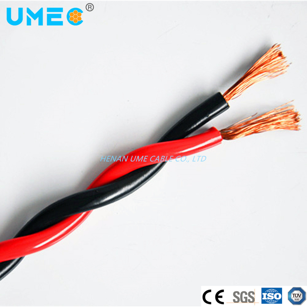 Electric PVC Insulated Multi Color Stranded Flexible Rvs Twisted Pair Electric Wire 2X1.5mm2 2X2.5mm2 Electrical Copper Cable