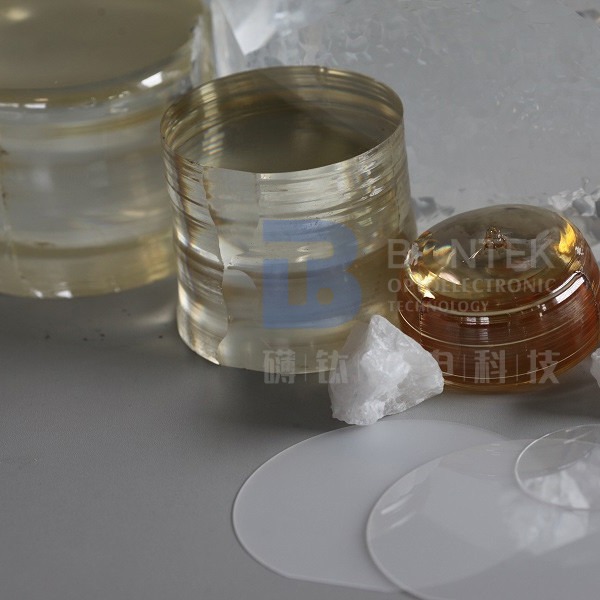 0.35mm 0.5mm Piezoelectric Crystal Wafer For Semiconductor And MEMS Applications