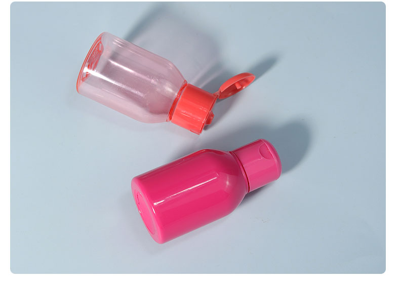 Refillable Mini Cosmetic Bottles Portable 60ml Empty Plastic Bottles For Liquid Body Soap Toner