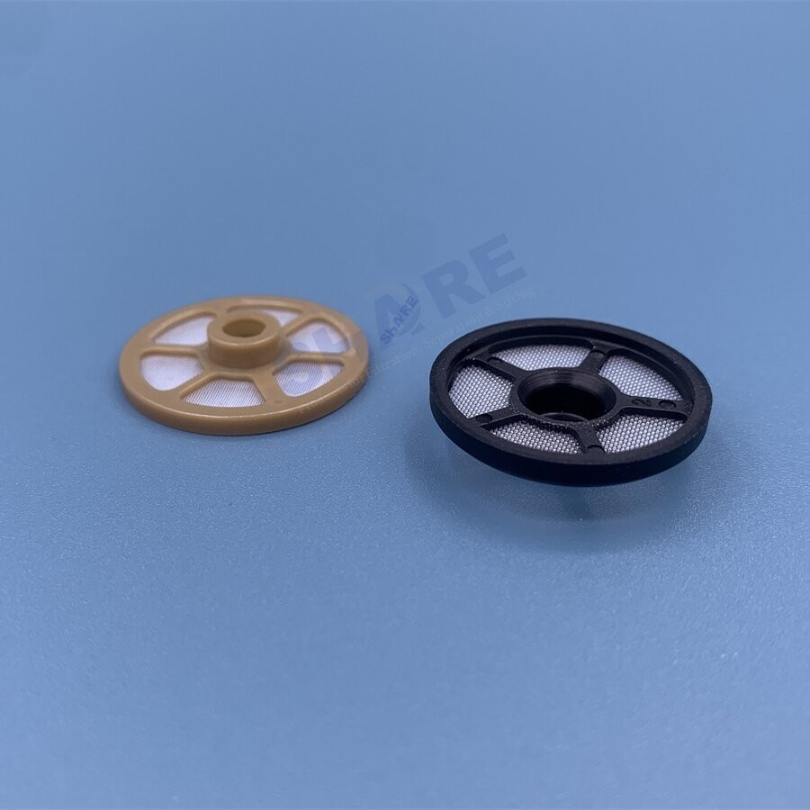 POM Molded Plastic Filters For Medical And Healthcare Applications