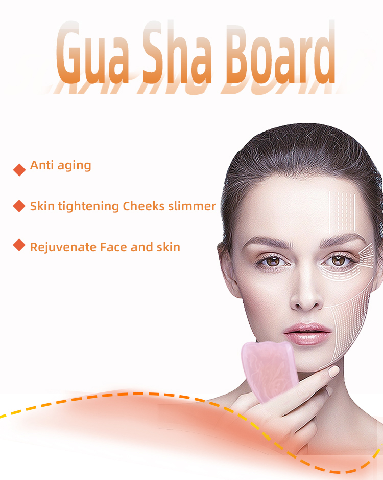 Rose Quartz Crystal Facial Roller Customized Face Eye Roller 10g