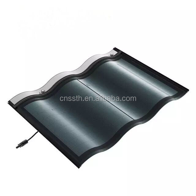 Flexible CIGS Film Photovoltaic Solar Panel Roof Tiles 30W For Solar Roof Tile System