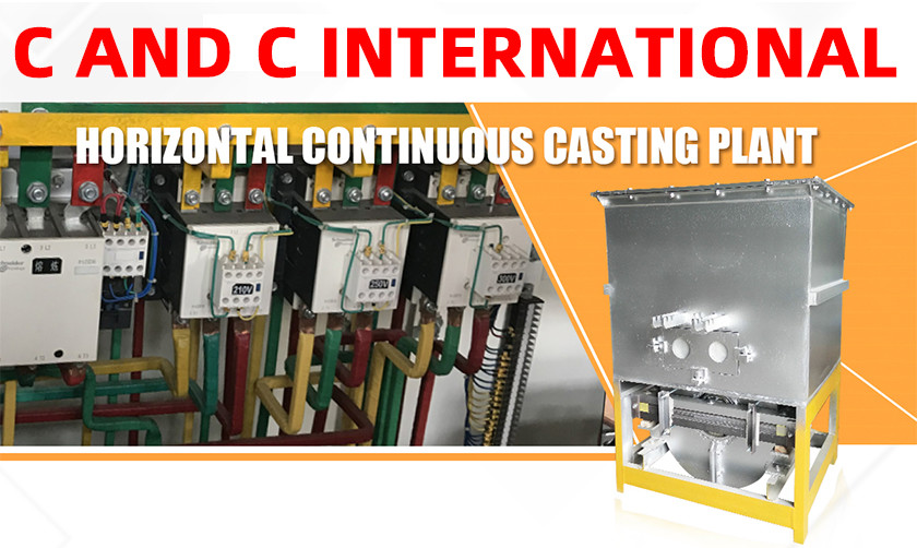 500KG/H 80KW Traction Horizontal Brass Rod Cutting Machine