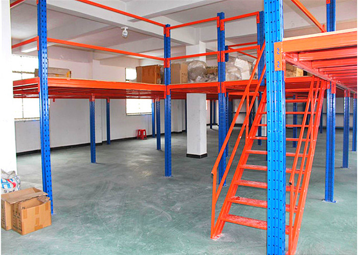 Robot Welding Industrial Mezzanine Floor Cold Rolled Steel Q235 Multi - Levels