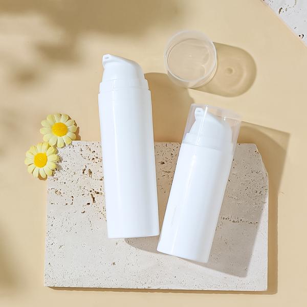 Leak-Proof Mini Vacuum Dispenser with BPA-Free PET and TSA-Compliant Airless Foam Bottle