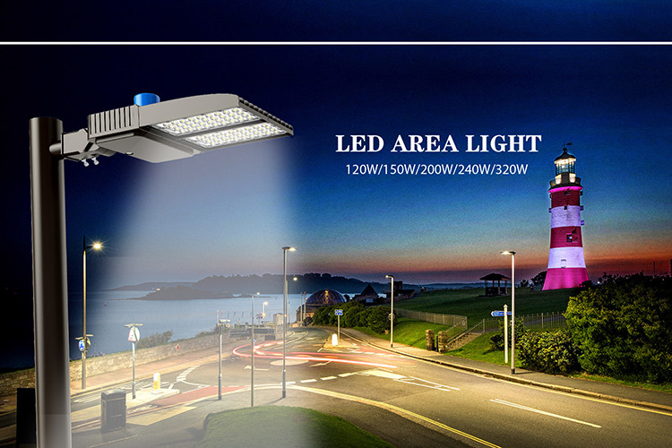Clip Design DLC5.0 240W Outdoor Led Parking Lot Lights
