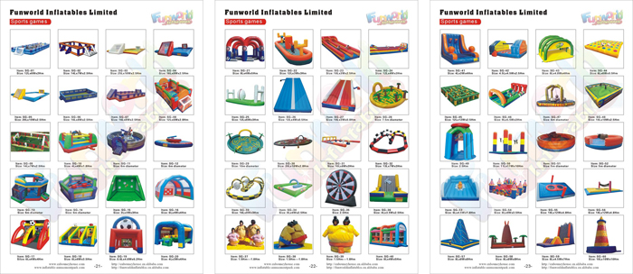 Pool Hall Inflatable Playground , Inflatable Water Games With Bottom Cloth