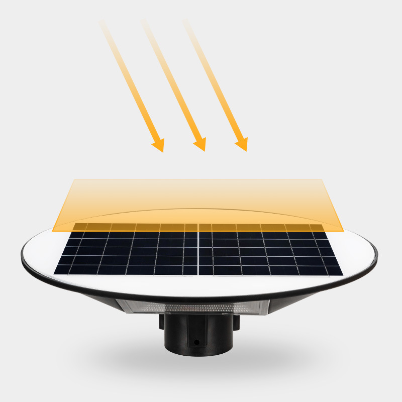 All In One Solar Street Light UFO Style IP65 Waterproof Grade